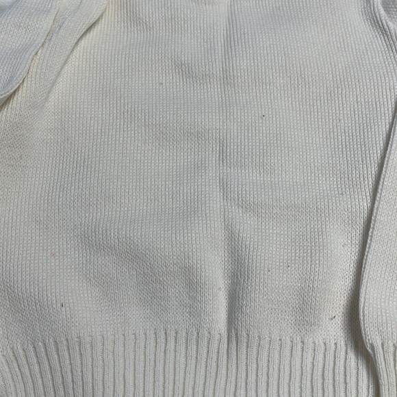 𝅺bhs Vintage Off White Knit Sweater 4-5 Years - Picture 4 of 5